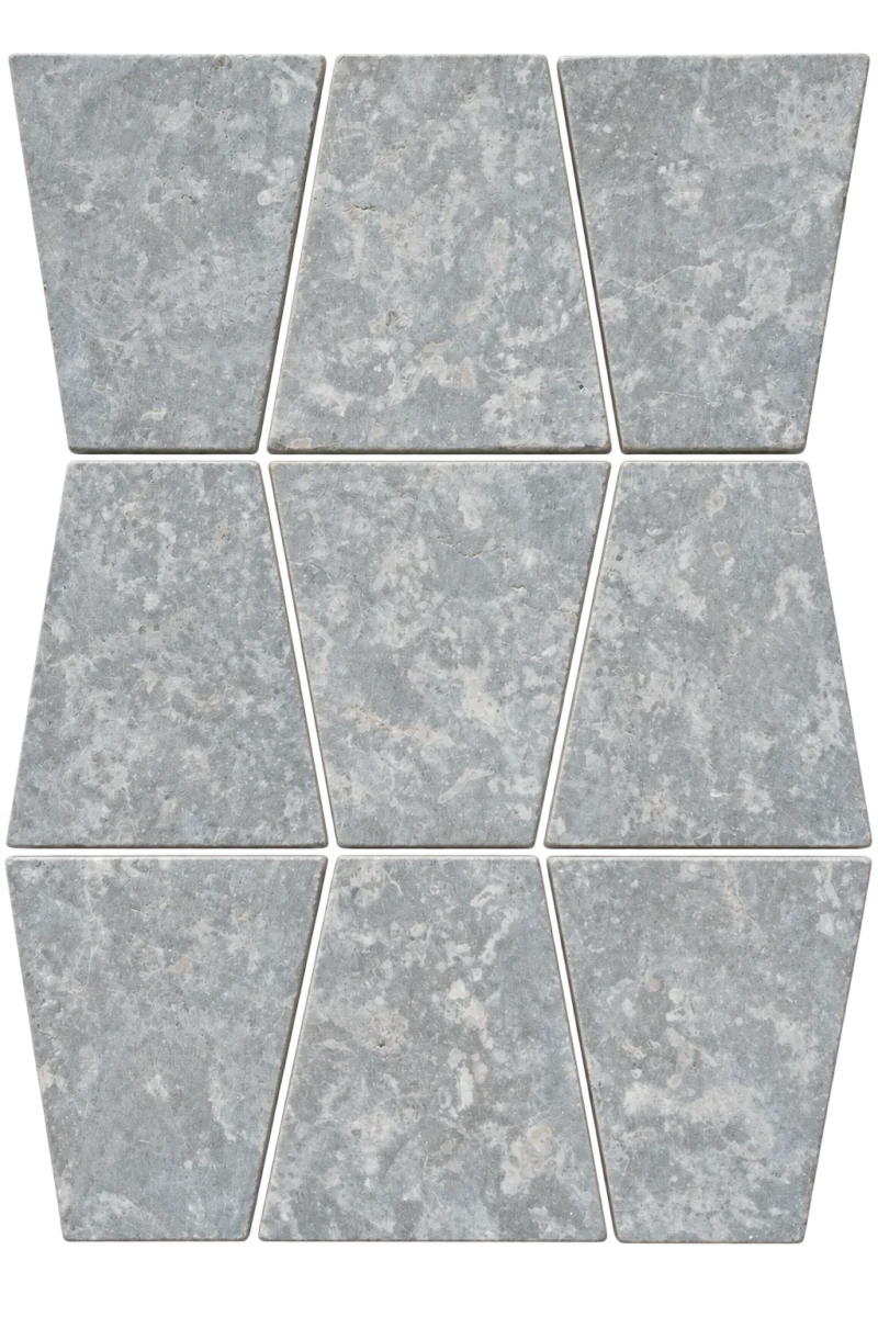 Zellige Stacked Light Grey Marble
