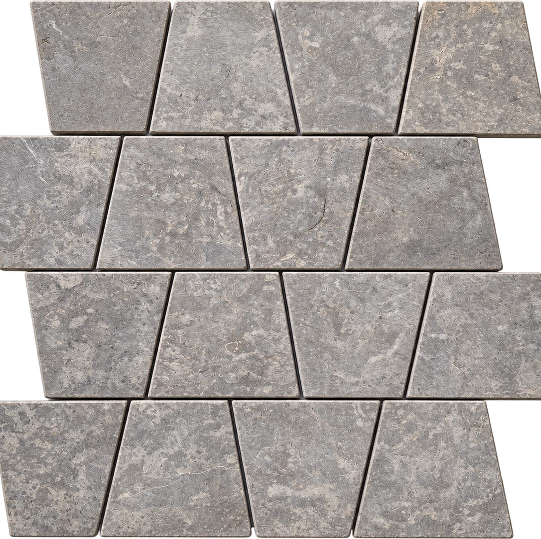Zellige Offset Light Grey Marble