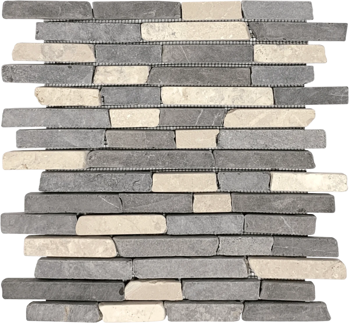 Mixed White, Grey, Light Grey Marble Sticks