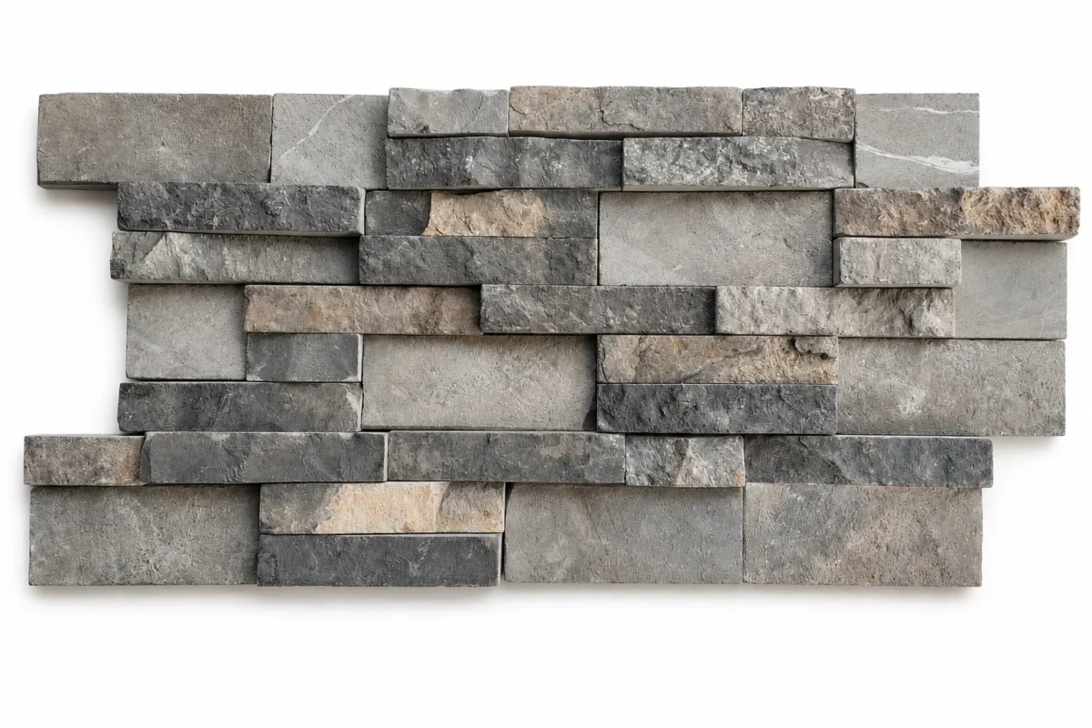 Grey Rough Marble Wall Cladding