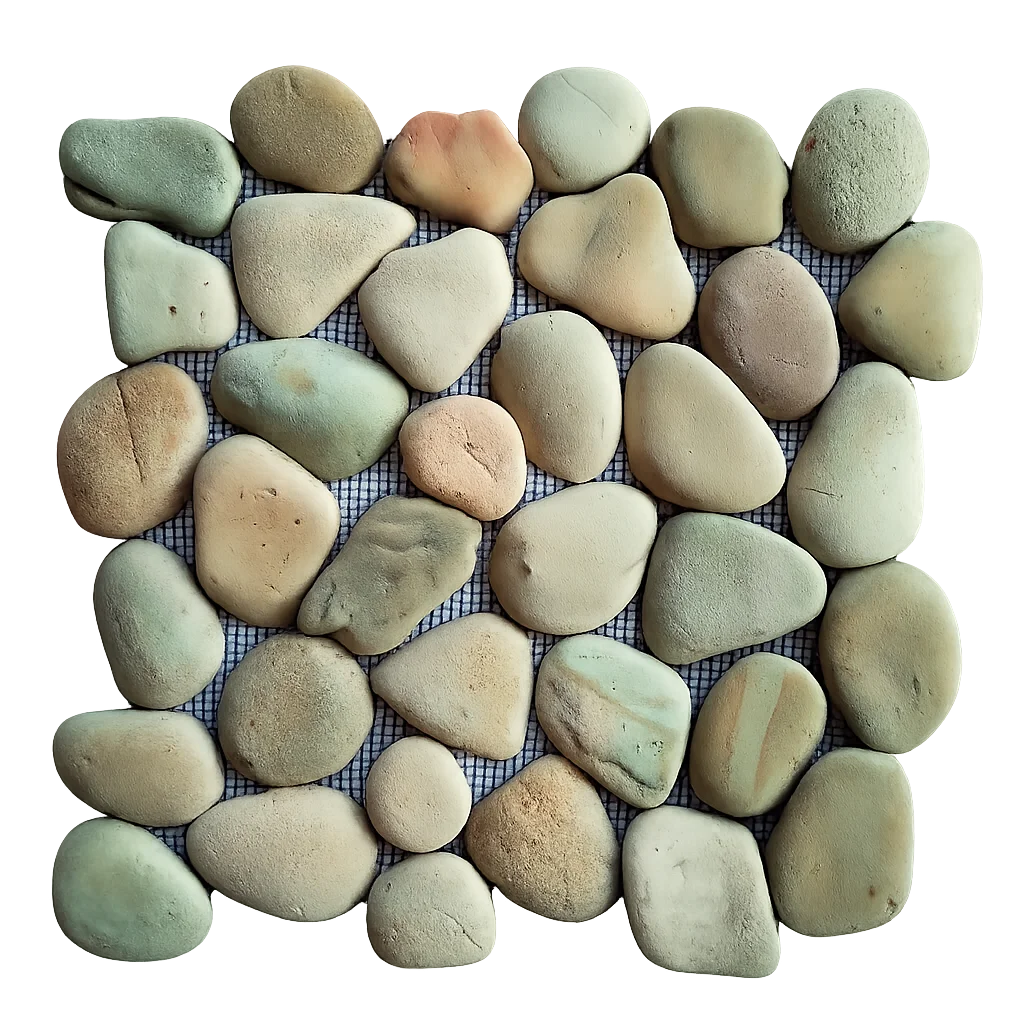 Calibrated Mix Golden Pebble
